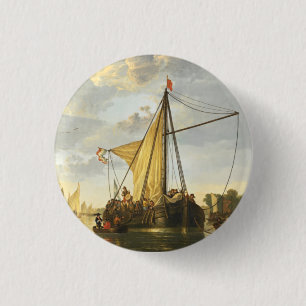 Badge Rond 2,50 Cm Les Maas à Dordrecht Aelbert Cuyp