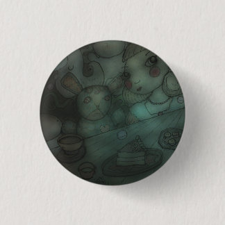 Badge Rond 2,50 Cm les poupées viennent à la vie : thé de poupée