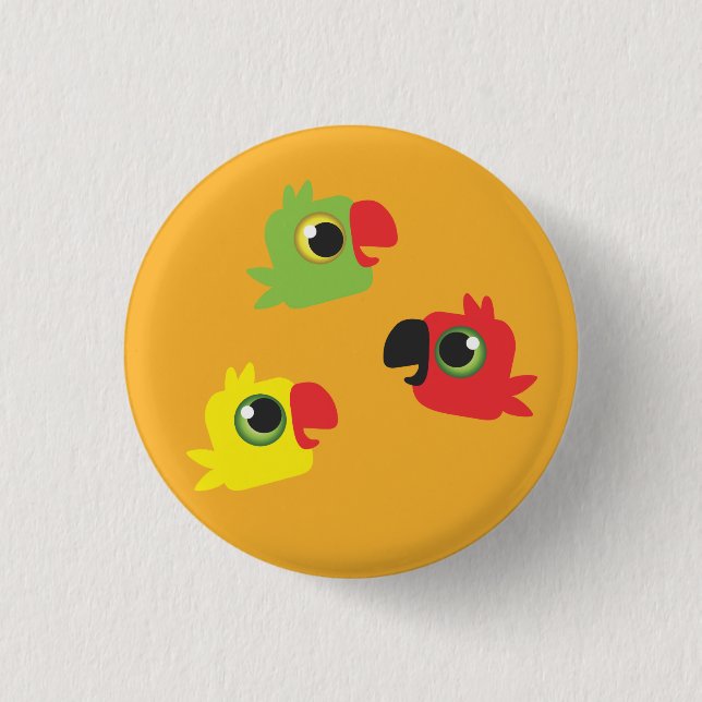 Badge Rond 2,50 Cm les p'tits Tocas (Devant)