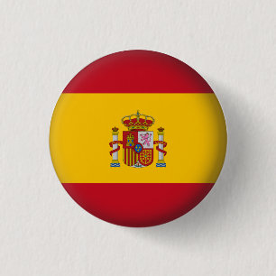 Badge Rond 2,50 Cm L'Espagne ronde