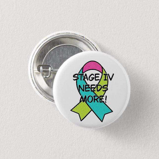 Badge Rond 2,50 Cm L'étape 4 a besoin de plus (Devant & derrière)