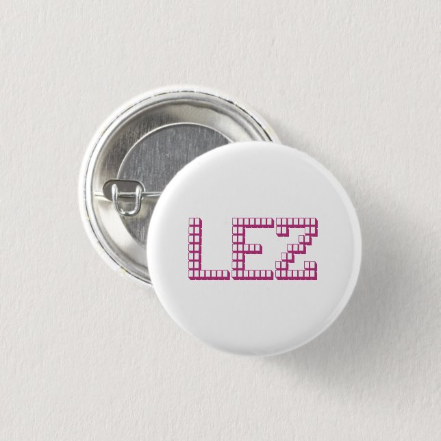 BADGE ROND 2,50 CM LEZ (Devant & derrière)
