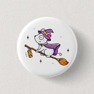 Badge Rond 2,50 Cm L'heure des sorciers 
