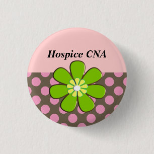 Badge Rond 2,50 Cm L'hospice PEUT les boutons Artsy et la fleur