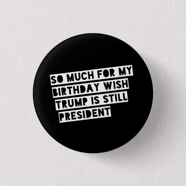 Badge Rond 2,50 Cm Libéral politique drôle de Démocrate d'humour (Devant)