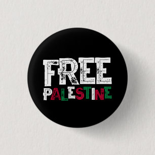 Badge Rond 2,50 Cm Libérer la Palestine