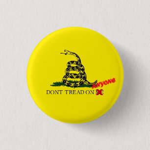 Badge Rond 2,50 Cm Libertarianisme chrétien