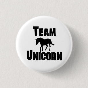 Badge Rond 2,50 Cm Licorne d'équipe