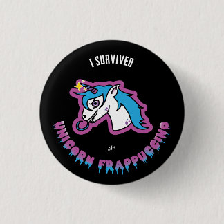 Badge Rond 2,50 Cm Licorne Frapp