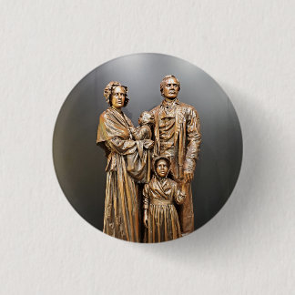 Badge Rond 2,50 Cm Lieu de naissance d'ABH Lincoln