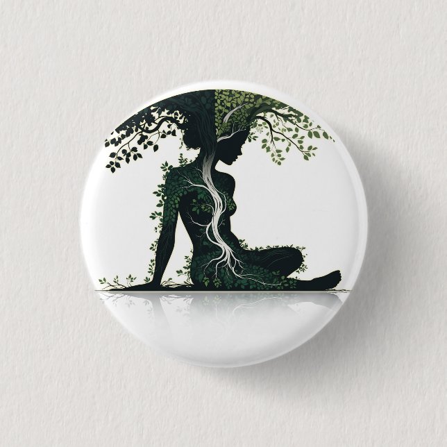 Badge Rond 2,50 Cm Life & Growth (Devant)