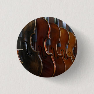 Badge Rond 2,50 Cm Ligne de violon