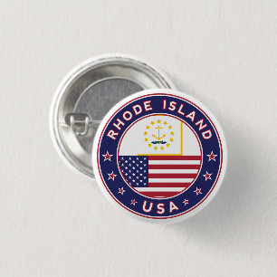 Badge Rond 2,50 Cm L'île Rhode