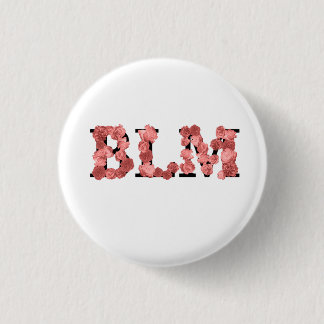 Badge Rond 2,50 Cm L'importance des vies noires