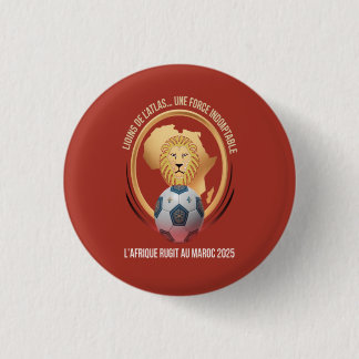Badge Rond 2,50 Cm Lions de l’Atlas