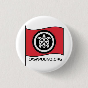 BADGE ROND 2,50 CM LIVRE ITALIE DE MAISON DE CASAPOUND