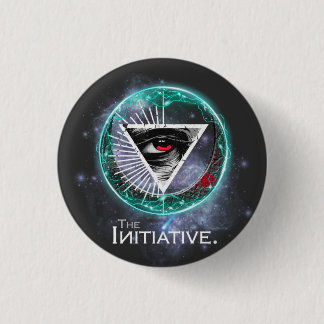 Badge Rond 2,50 Cm L'oeil de l'initiative Étincelle de base