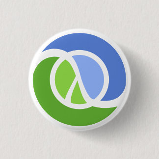 Badge Rond 2,50 Cm Logo de Clojure