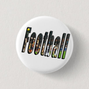 Badge Rond 2,50 Cm Logo Dimensional Football,