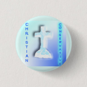 Badge Rond 2,50 Cm Logo du Parti conservateur chrétien