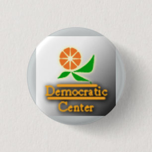 Badge Rond 2,50 Cm Logo du Parti du Centre démocratique