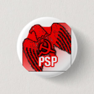 Badge Rond 2,50 Cm Logo du PSP Party