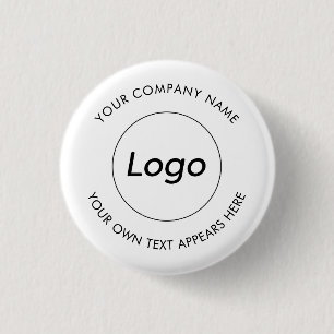 Badge Rond 2,50 Cm Logo Professionnel Professionnel