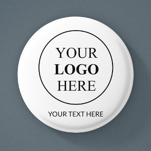 Badge Rond 2,50 Cm Logo promotionnel personnalisé - Pas de commande m