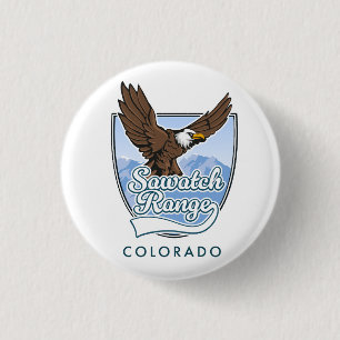 Badge Rond 2,50 Cm Logo Sierra Nevada USA