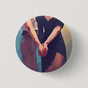 Badge Rond 2,50 Cm Love 3 Cm Round Badge