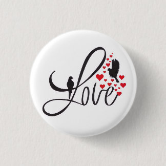 Badge Rond 2,50 Cm Love Merchandise 2026 Patches— Valentine Day Gift
