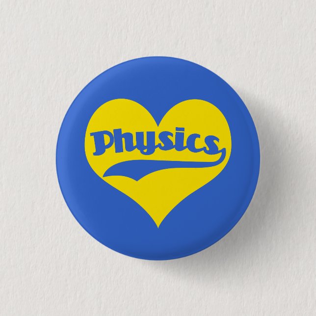 Badge Rond 2,50 Cm Love Science Physics (Devant)