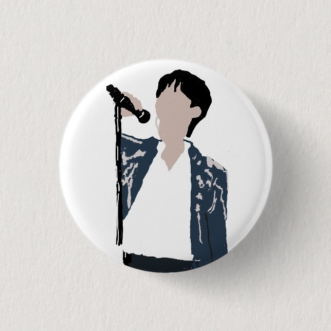 Badge Rond 2,50 Cm Lovely Runner Sunjae (Devant)