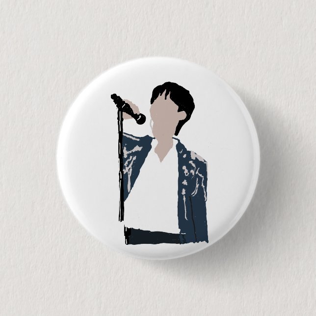 Badge Rond 2,50 Cm Lovely Runner Sunjae (Devant)