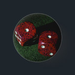 Badge Rond 2,50 Cm Lukcy Dice<br><div class="desc">Lukcy Dice Mariage Season Idées Mariage Designs</div>