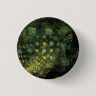 Badge Rond 2,50 Cm Lumières dans le bouton Art Abstrait de la ville (