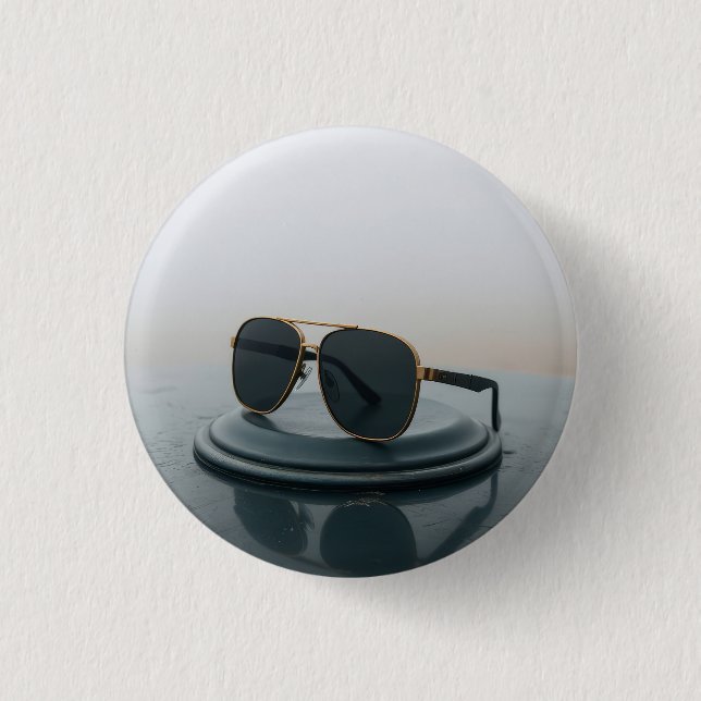 Badge Rond 2,50 Cm Lunettes de soleil incroyables (Devant)