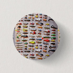 Badge Rond 2,50 Cm Lures de pêche classique Thunder_Cove