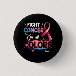 Badge Rond 2,50 Cm Lutter contre le cancer Lutter contre le cancer Co