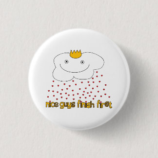 Badge Rond 2,50 Cm M. cloud pleut l'amour