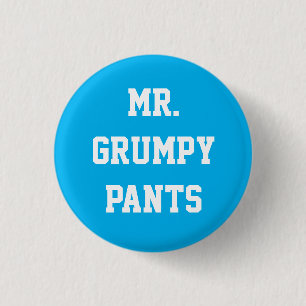 Badge Rond 2,50 Cm M. Grumpy Pants Button