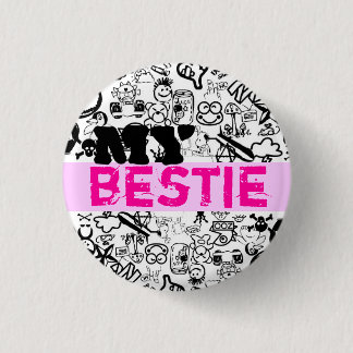 Badge Rond 2,50 Cm Ma broche BESTIE