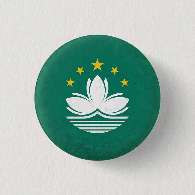 Badge Rond 2,50 Cm Macao (Devant)