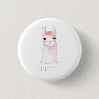 Badge Rond 2,50 Cm Madame Button de lama