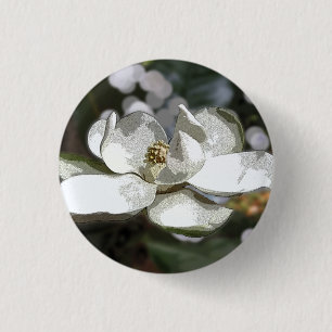 Badge Rond 2,50 Cm Magnolia 2760