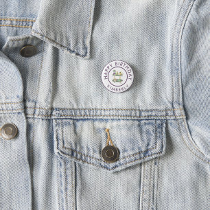 Badge Rond 2,50 Cm Mahjong Party Purple Bar Panier personnalisé