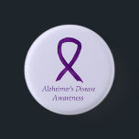 Badge Rond 2,50 Cm Maladie d'Alzheimer Ruban violet Peintures d'art p<br><div class="desc">La sensibilisation à la maladie d'Alzheimer utilise un ruban violet. L'épingle de sensibilisation présente la peinture d'un ruban de conscience violet sur un pendentif à bouton personnalisé. Les épingles ou boutons d'un ruban de sensibilisation violet peuvent être customisés de messages personnalisés pour créer de bons boutons de cause pour les...</div>
