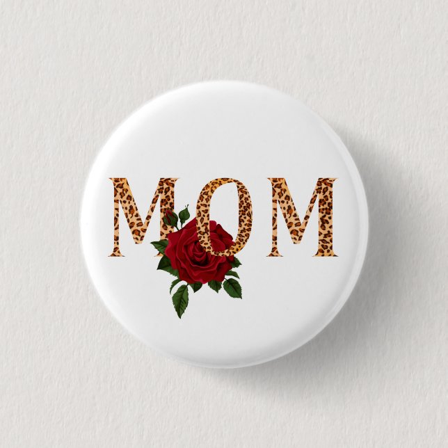 Badge Rond 2,50 Cm Maman (Devant)