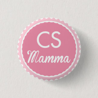 Badge Rond 2,50 Cm Maman de CS