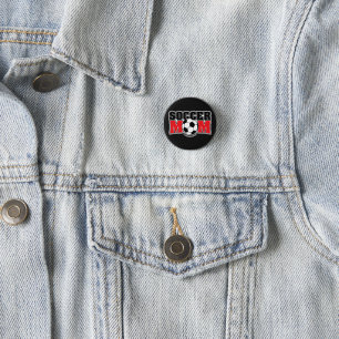 Badge Rond 2,50 Cm Maman du Foot